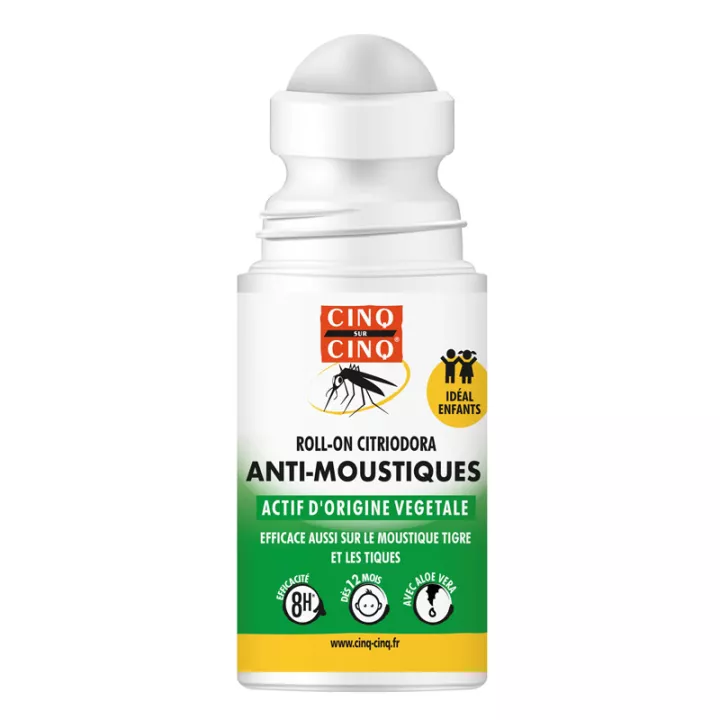 Cinq-sur-Cinq Végétal Roll-On Citriodora 50 ml