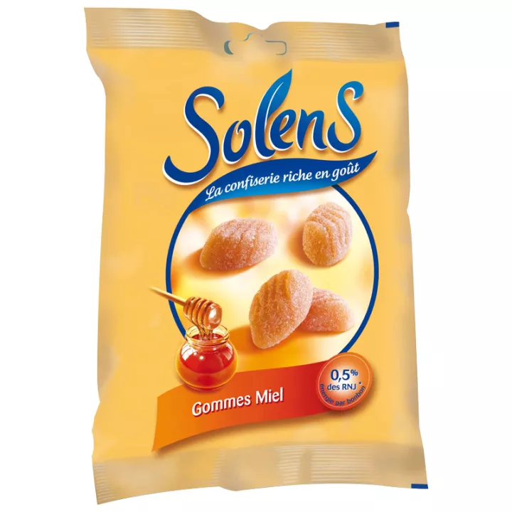 Solens Gommes Miel sachet 100g