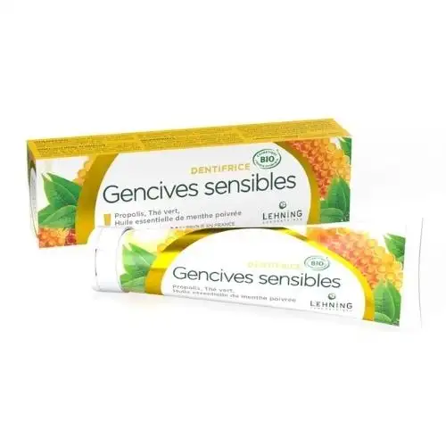 Lehning Dentifrice Gencives Sensibles Bio 80 g