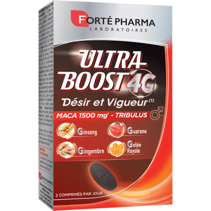 Forté Pharma Ultra Boost 4g Désir Et Vigueur 30 Comprimés