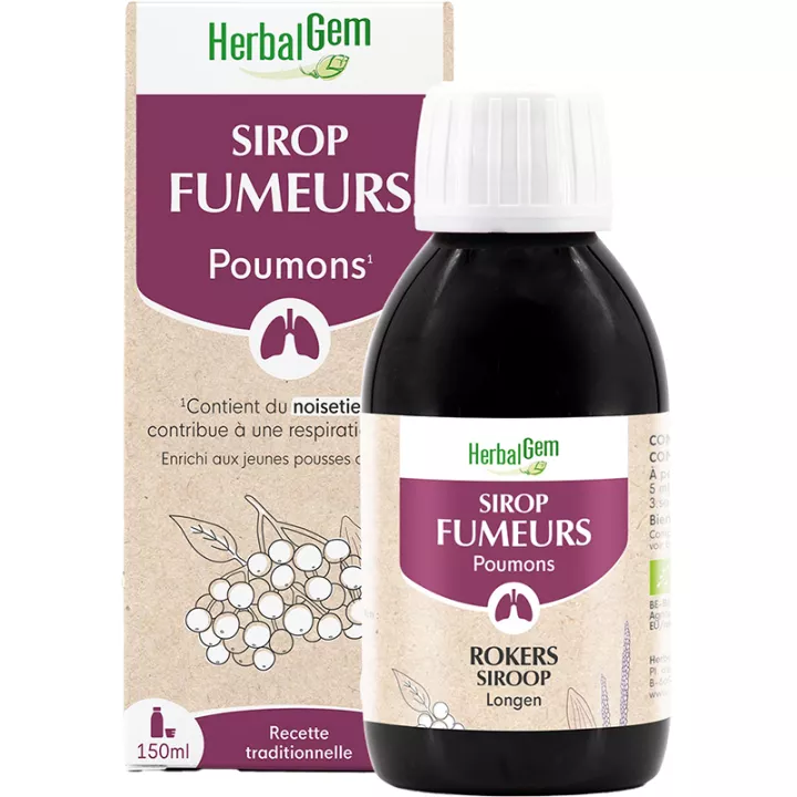 Herbalgem Sirop des Fumeurs Bio Poumons 150 ml