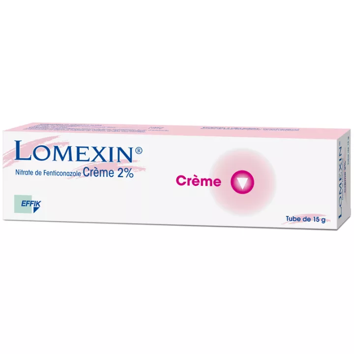 Lomexin 2 Pourcent Crème Mycose Tube 15 g
