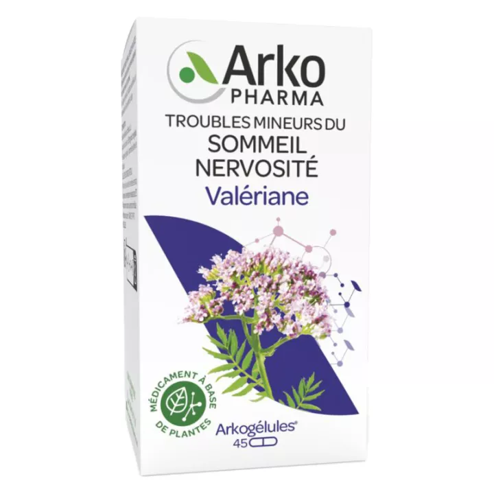 Arkogélules Valériane Troubles Mineurs du Sommeil Nervosité