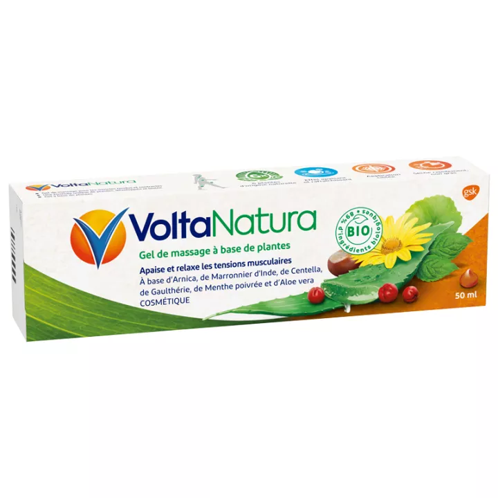 VoltaNatura Gel de Massage à Base de Plantes Bio