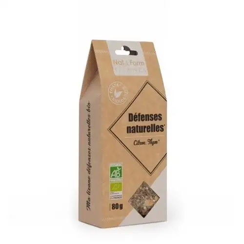 Nat & Form Tisane Défenses Naturelles Bio 80 g