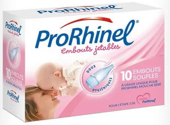 PRORHINEL Embouts jetables mouche bébé (10 embouts)