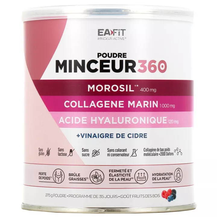 Eafit Minceur 360 Morosil Poudre 275g Goût Fruits Des Bois