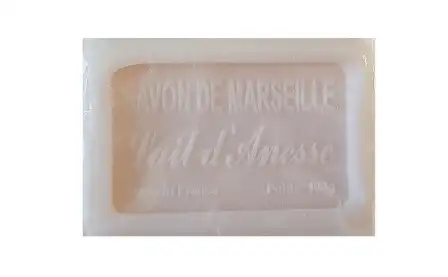 SAVON de Marseille au lait d'Anesse (pain 100gr)
