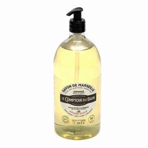 Le Comptoir du Bain - Savon de Marseille Liquide Surgras Amande Douce - 500ml