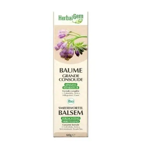 HERBALGEM - Grande Consoude Baume Réparateur Apaisant Bio 50ml