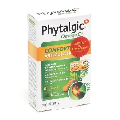 PHYTALGIC - Oméga C+ Confort Articulaire 60 capsules