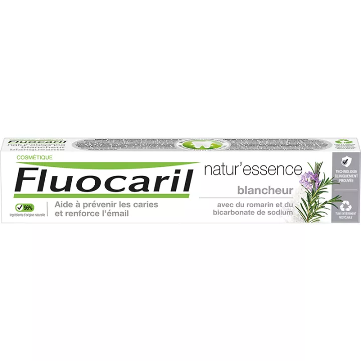 Fluocaril Natur'essence Dentifrice Bi-fluoré 145mg Blancheur 75ml