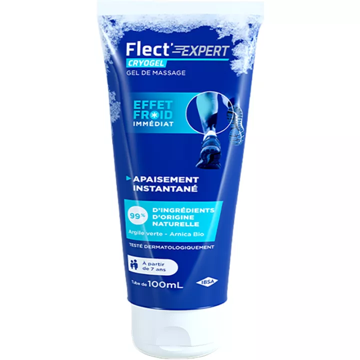 Flect'Expert Cryogel Gel de Massage Effet Froid Immédiat 100 ml