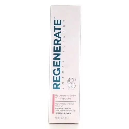 Regenerate Dentifrice Hypersensibilité Dentaire 75 ml