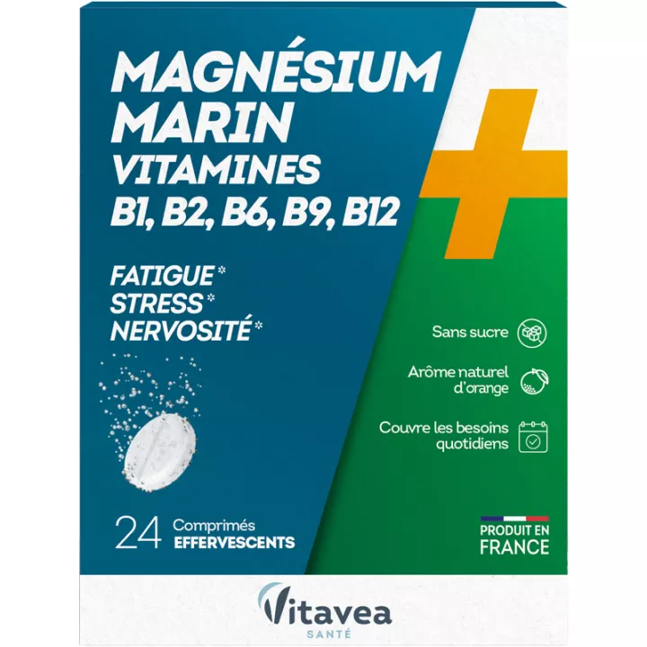 Vitavea Magnésium Vitamines B Fatigue Stress Nervosité *