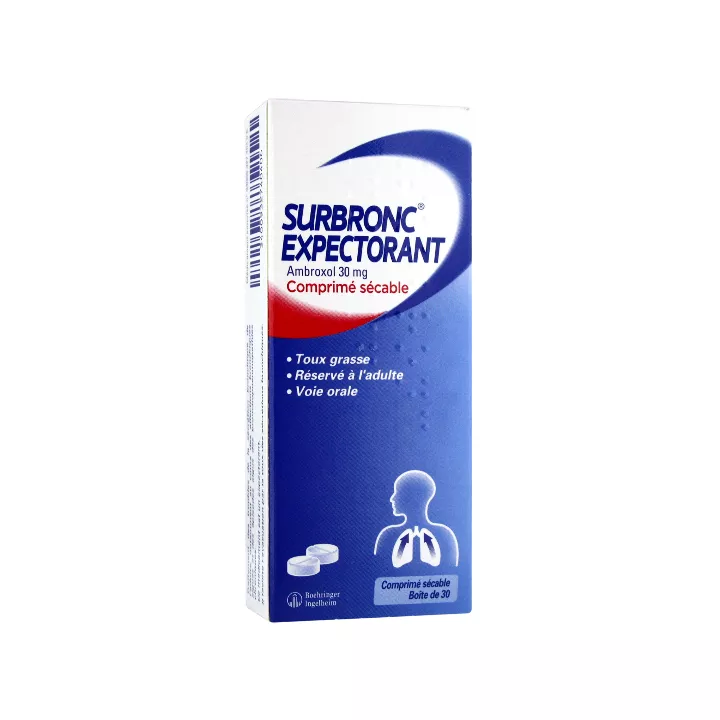 Surbronc Expectorant 30MG Comprimés sec