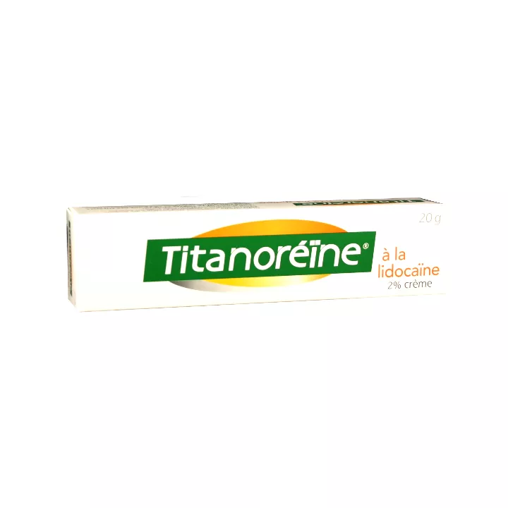 Titanoreïne Lidocaïne 2% crème anesthésiante hémorroïde
