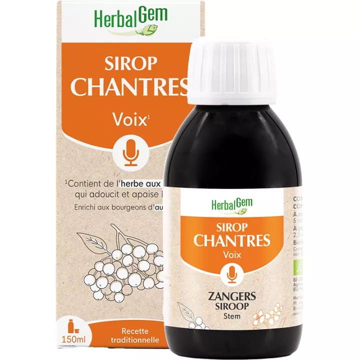 Herbalgem Sirop des Chantres Bio Voix 150 ml