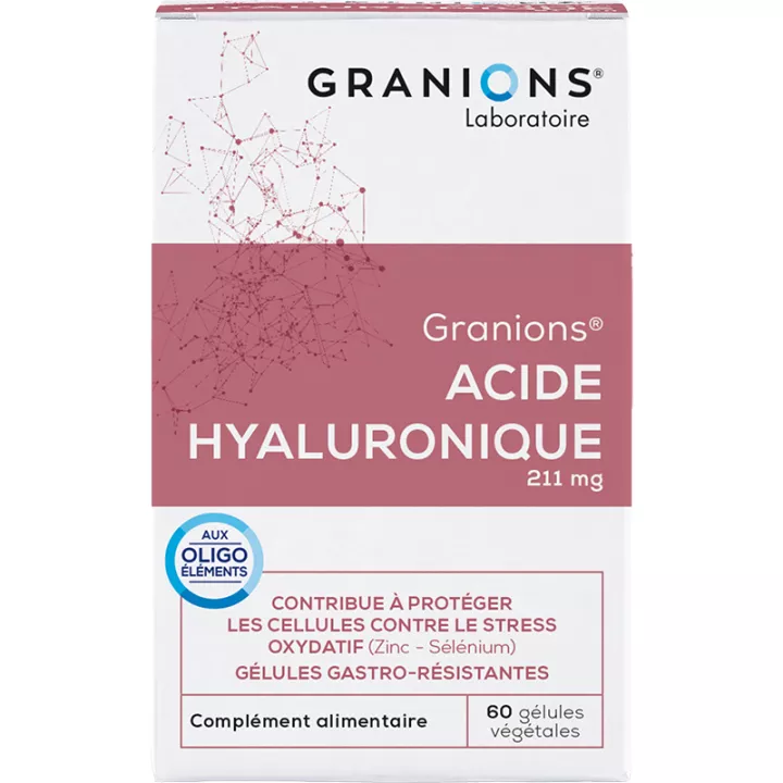 Acide Hyaluronique 211 mg Granions 60 gélules