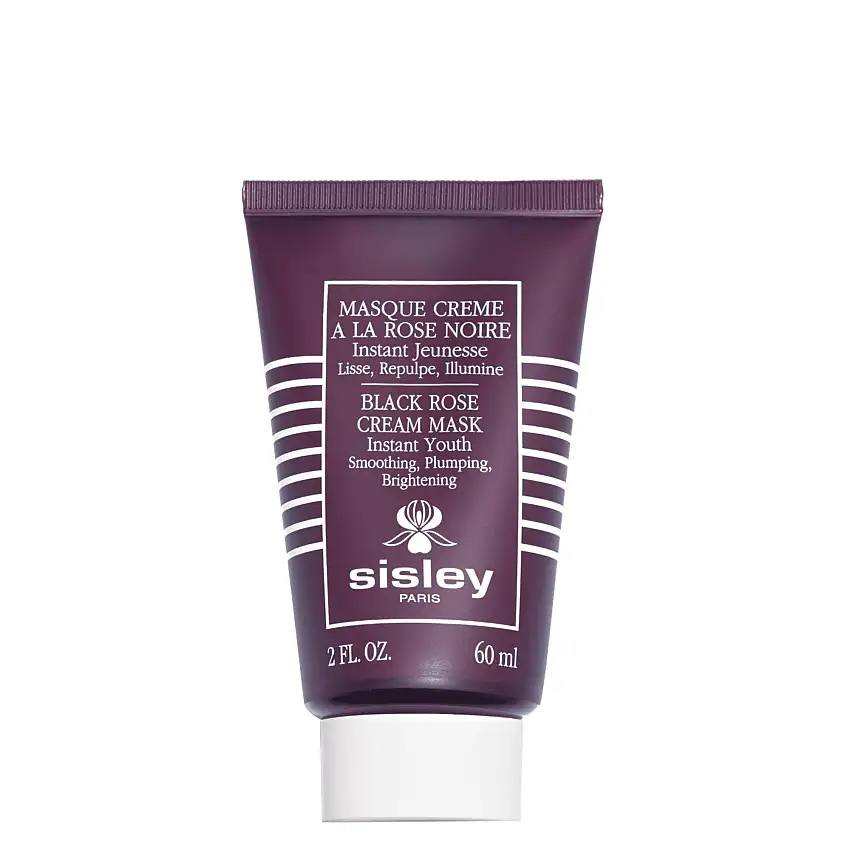 Masque Crème à la Rose Noire Lisse, Repulpe, Illumine 60 ml