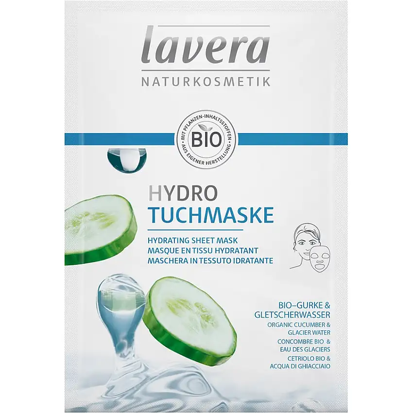 Lavera MasquesConcombre bio & eau des glaciers