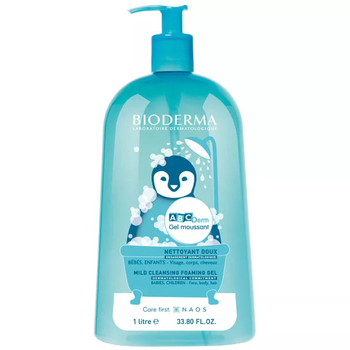 Bioderma ABCderm Gel Moussant Nettoyant Doux