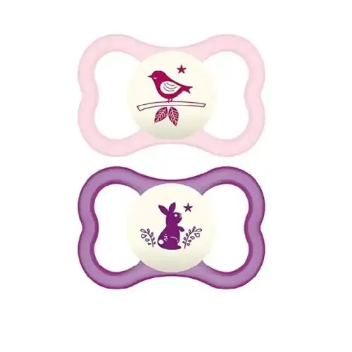Air Night 16+ M Silicone Rose Mam 2 Sucettes