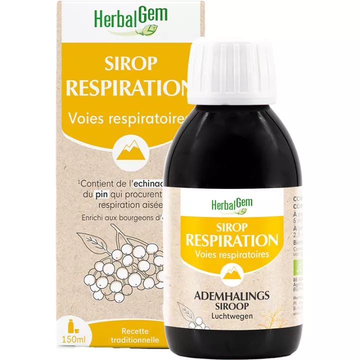 Herbalgem Sirop Respiration Bio Bronche 150 ml