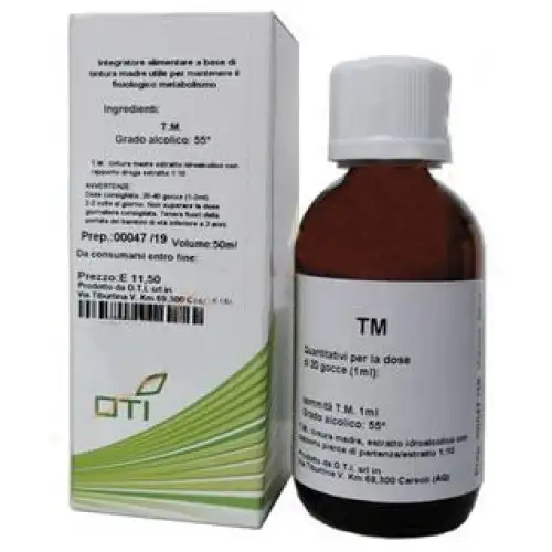 OTI Crataegus Oxyacant Teinture Mère Gouttes Complément Alimentaire 100 ml