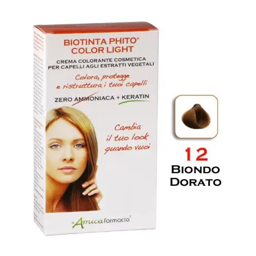 Amica Farmacia Biotinta Phito Light Color 12 Blond Doré