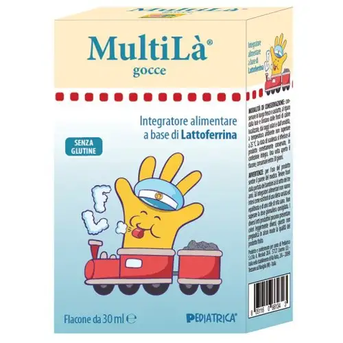 Pediatrica Multila' Gocce Integratore Lattoferrina Neonati, 30ml