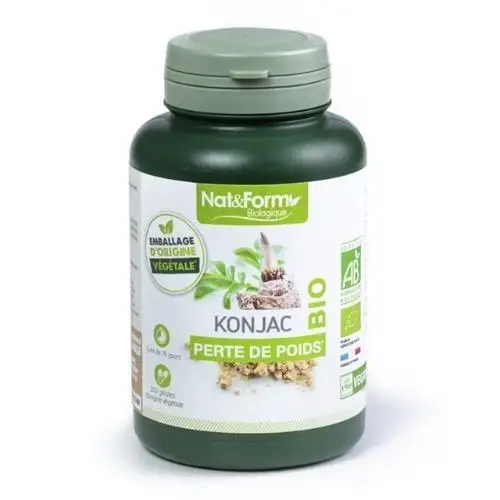 Nat & Form Perte de Poids Konjac Bio 200 gélules