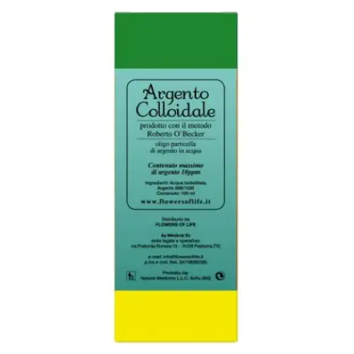 Fleurs De Vie Argent Colloïdal 10ppm 100ml