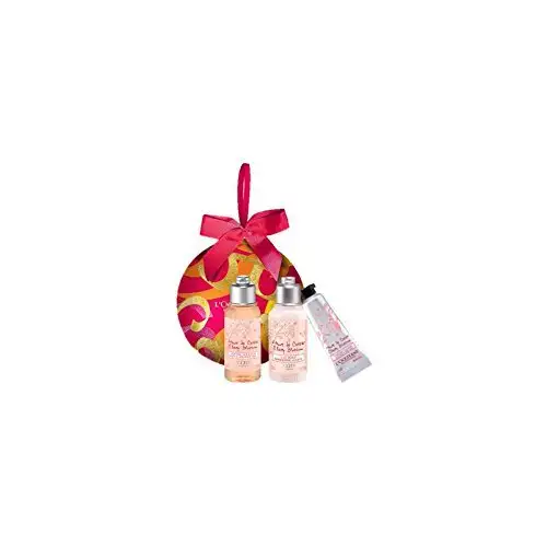 L'Occitane Coffre de Noël Cerise 3 pièces