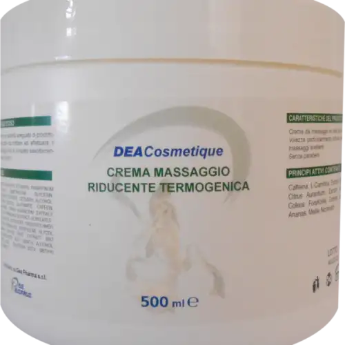 DEA Cosmetique Crème de Massage Thermogénique Réductrice 500 ml