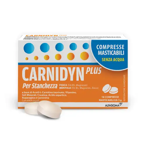 Carnidyn Plus Alfasigma 18 comprimés à croquer