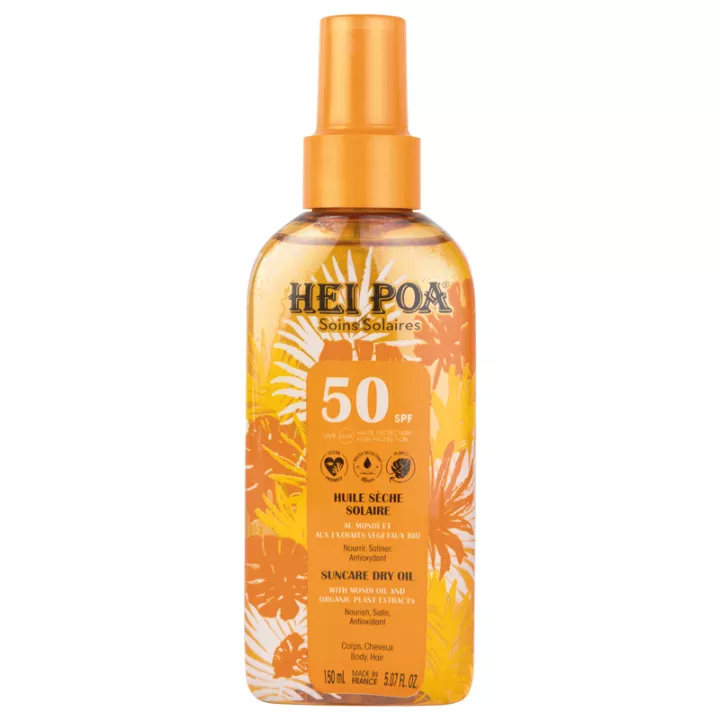 Hei Poa Huile Sèche Solaire SPF50 150 ml