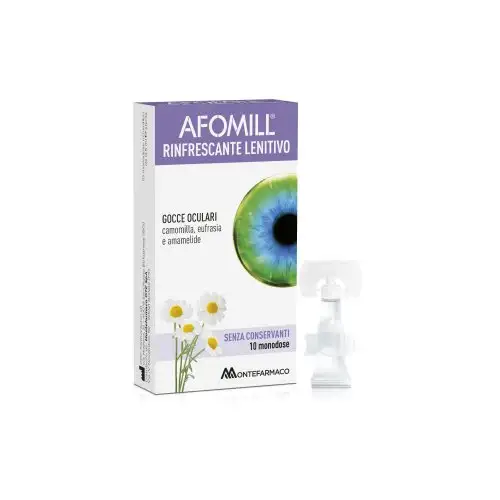 Afomill® Rafraîchissant Apaisant MONTEFARMACO Collyre 10 Contenants