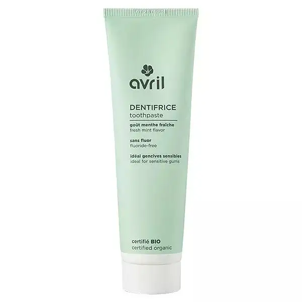 Avril Hygiène Dentifrice Goût Menthe Fraîche Bio 100ml