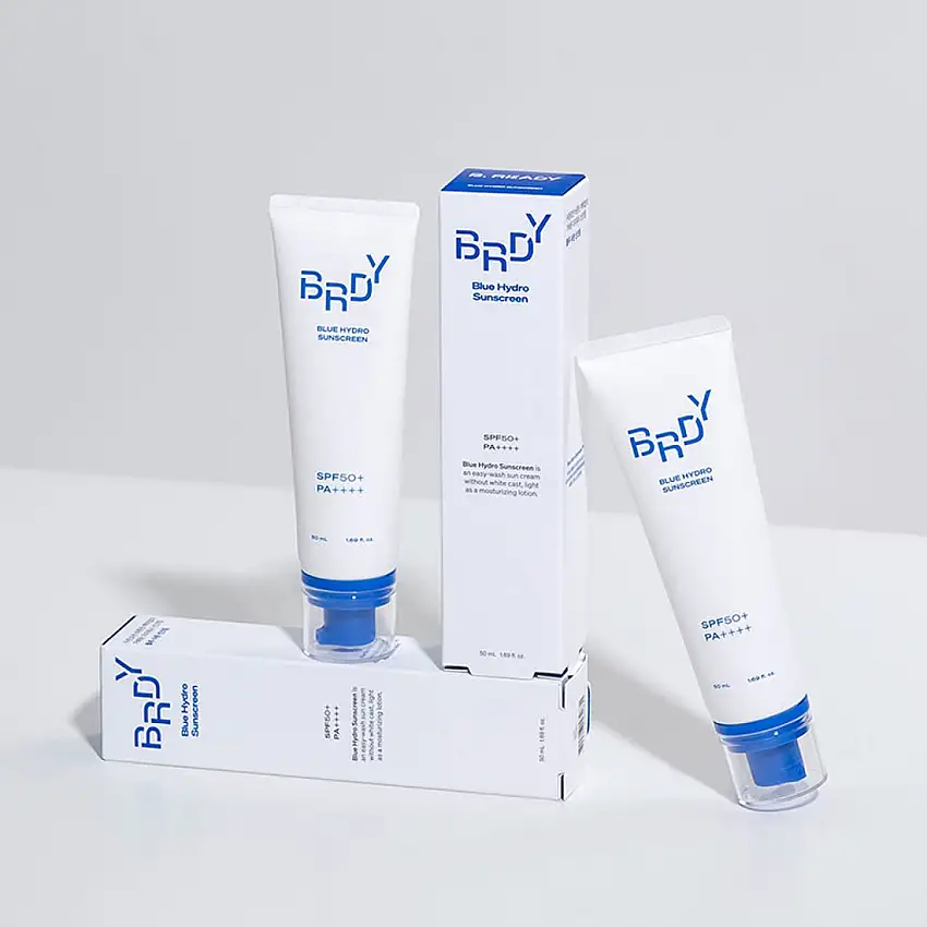 BE.READY Blue Moisture Sun Cream SPF50+/PA++++ 50ml