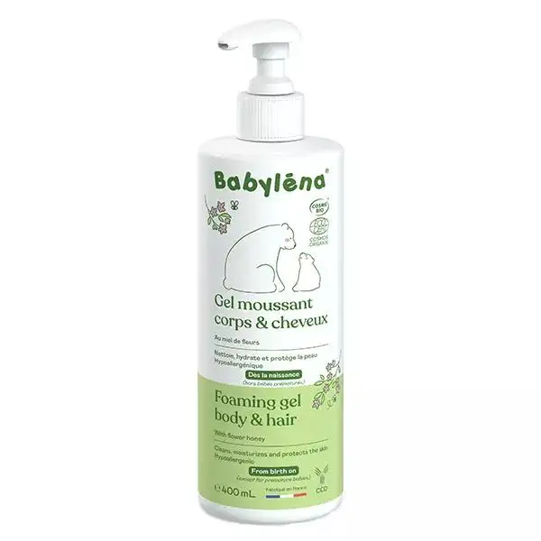 Babylena Gel Moussant Bio 400ml