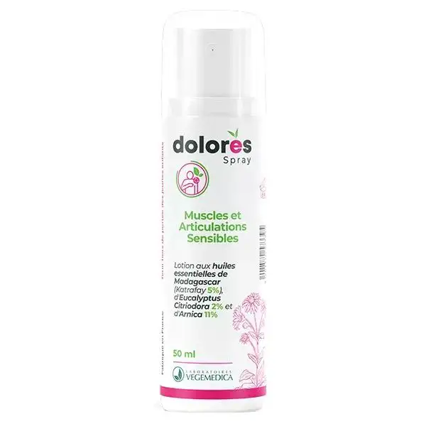 Dolorès Spray pour soulager les douleurs articulaires et musculaires 50ml