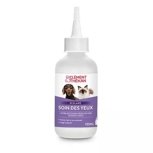 Clément Thékan Soin des yeux pour chiens et chats 125ml
