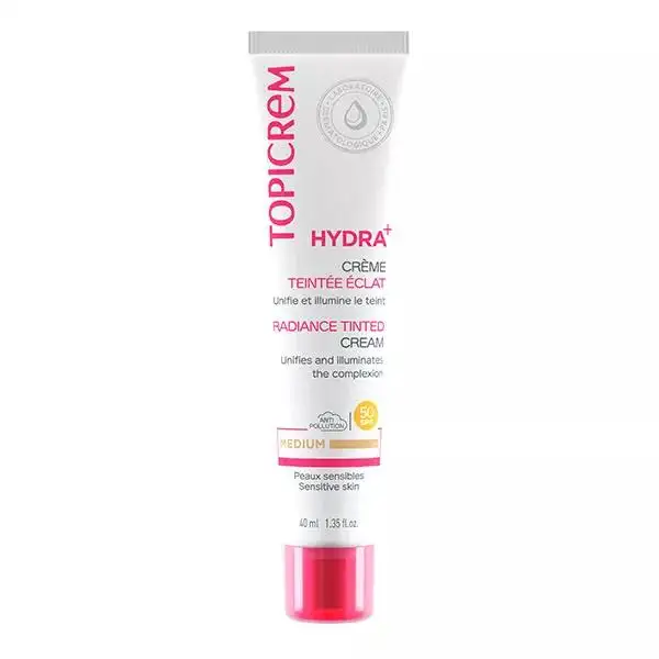Topicrem HYDRA+ Crème Teintée Eclat Médium 40 ml
