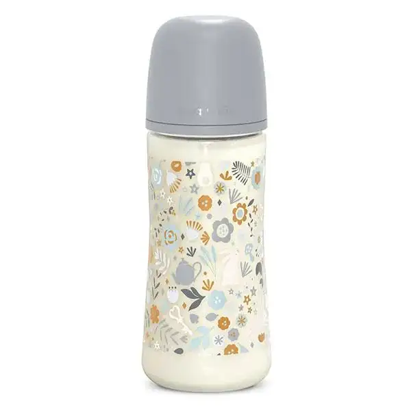 Suavinex, Wonderland, Biberon Tétine SXPro L - Wonderland Bleu - 360ml