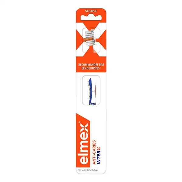 Elmex Brosse à Dents Protection Caries Tête Standard Souple
