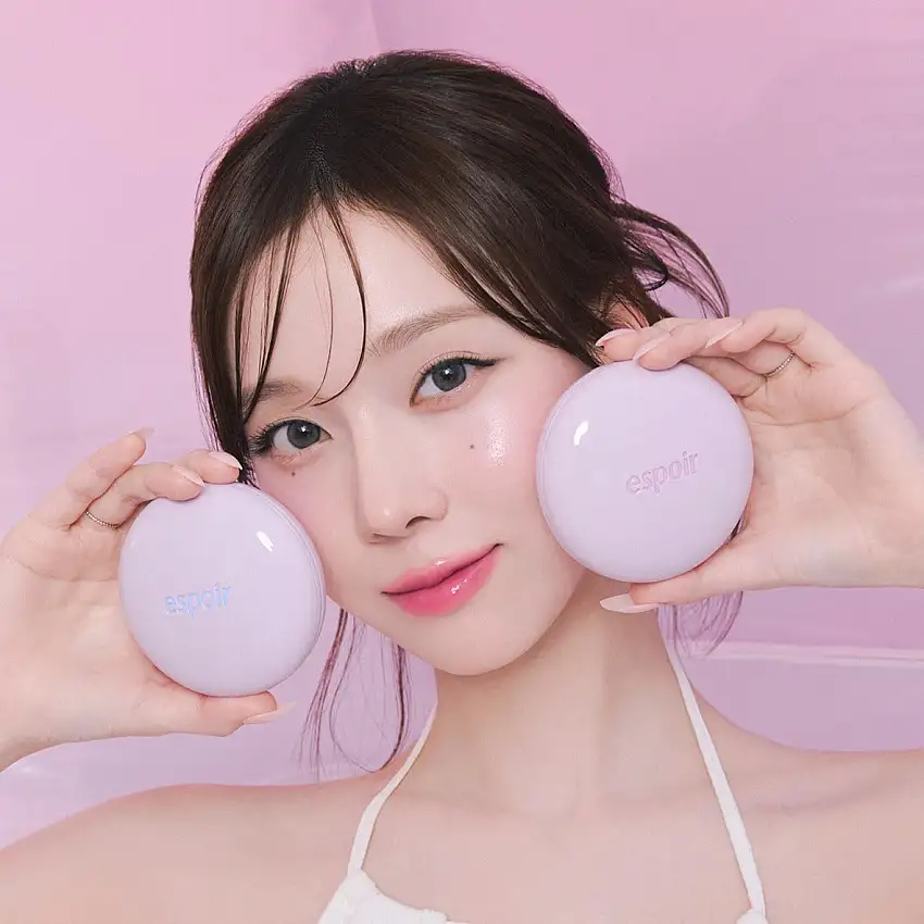 ESPOIR Dewlike Jello tone Up Cushion - #Nudie Peach