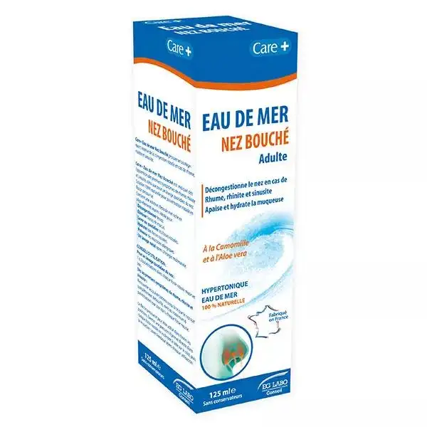 Eg Labo Eau de Mer Hypertonique Nez Bouché 125ml