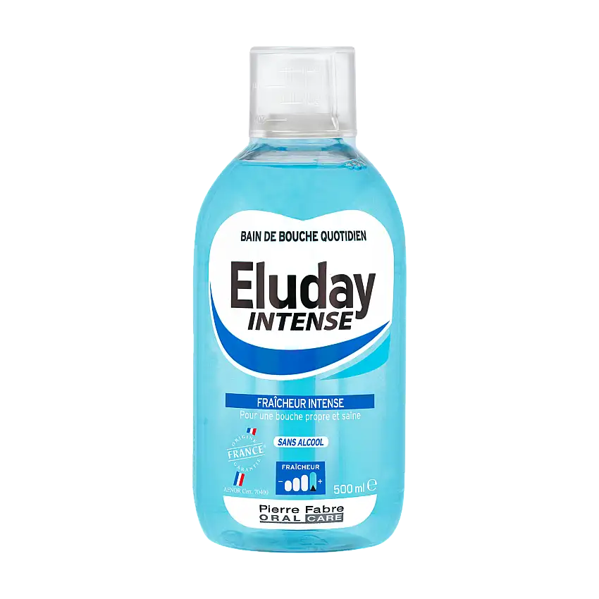 ELUDAY Bain de Bouche Intense sans alcool 500ml