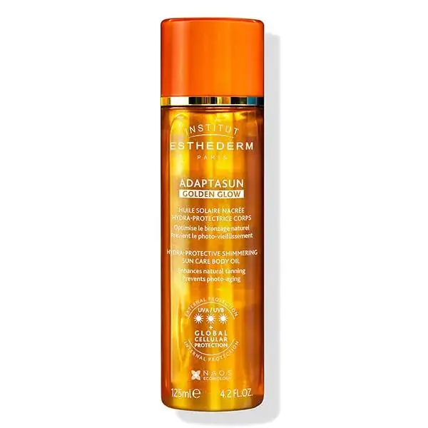 Esthederm Solaires Adaptasun Huile nacrée soleil fort 125ml